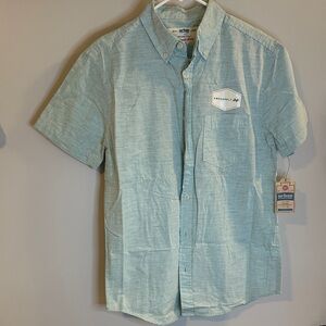 Urban Pipeline Light Green Casual Button-Down Shirt